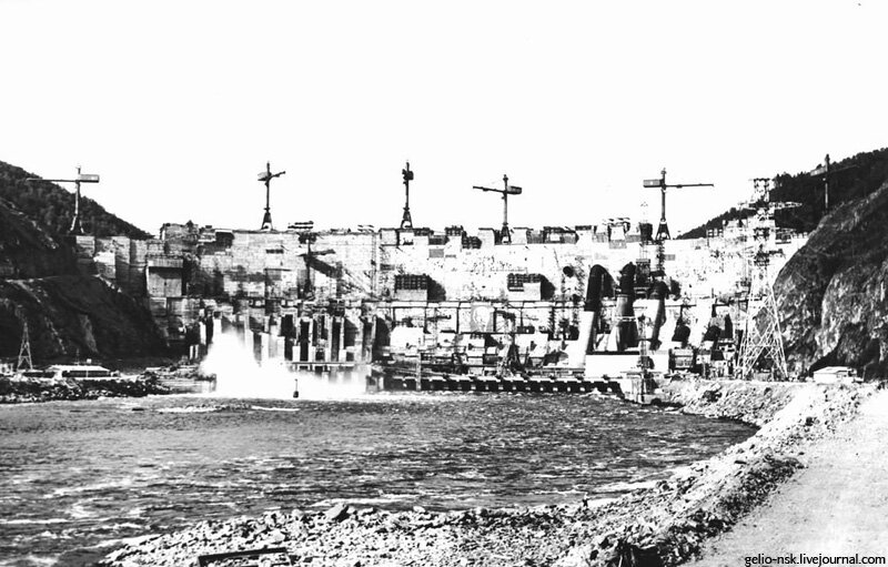 История энергетики России в фотографиях: Как строилась Саяно-Шушенская ...