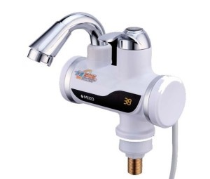 Смеситель с подогревом воды