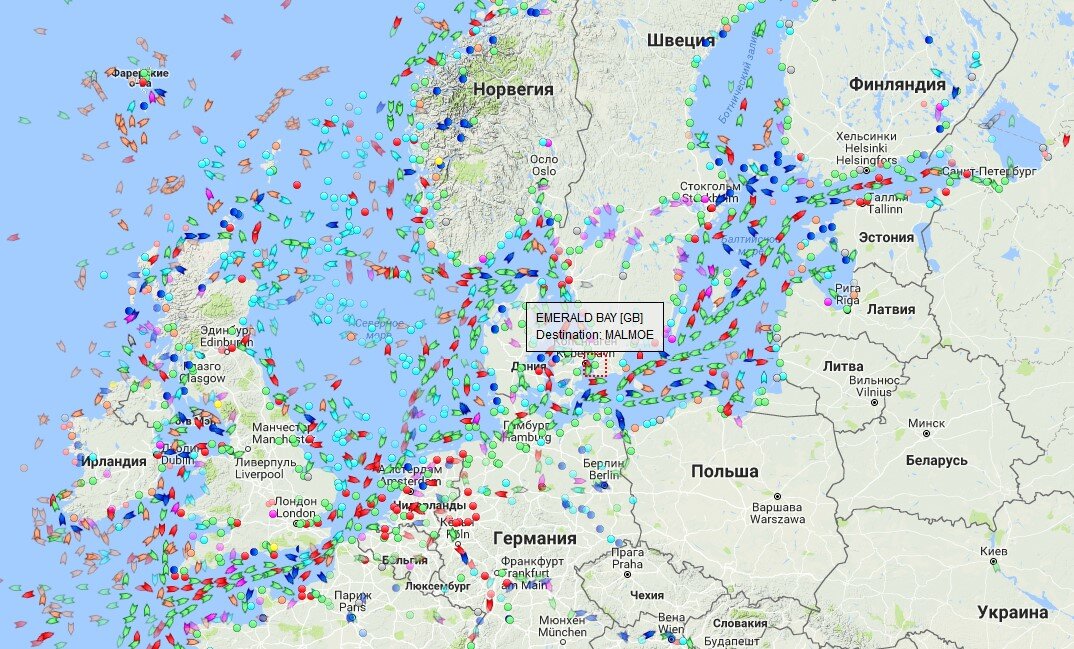 Маринетраффик карта реального времени на русском языке