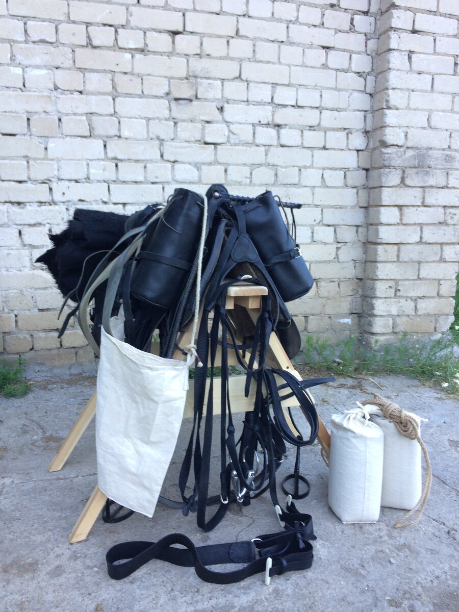 Казачье седло в полном сборе 