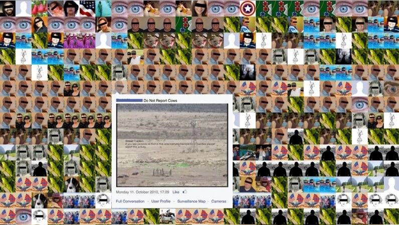 Джоана Мол и Седрик Парисот, «Виртуальные наблюдатели», видео онлайн-проект на выставке в ММОМА на Гоголевском