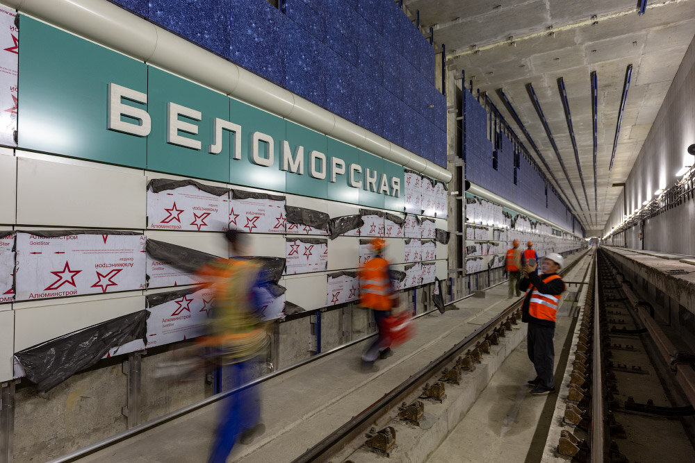 Москва метро беломорская