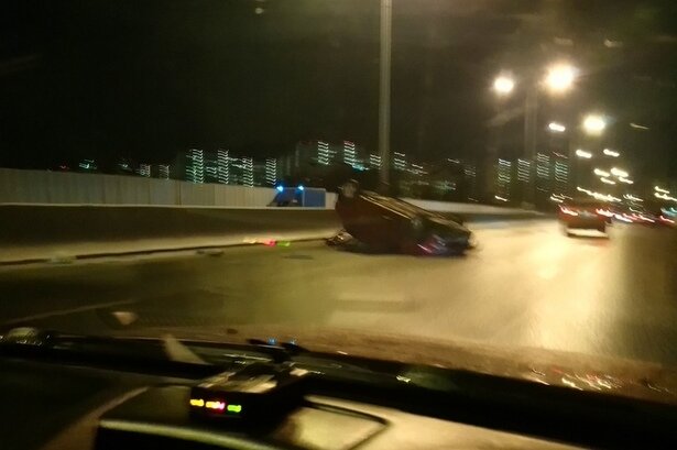 Фото очевидца ДТП из Автомобильного сообщества Зеленограда ВКонтакте