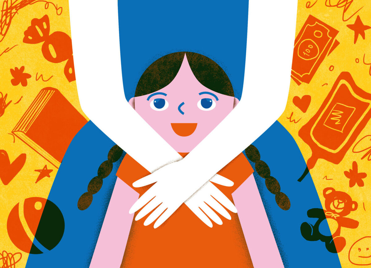 Иллюстрация Риты Черепановой для "Нужна помощь"