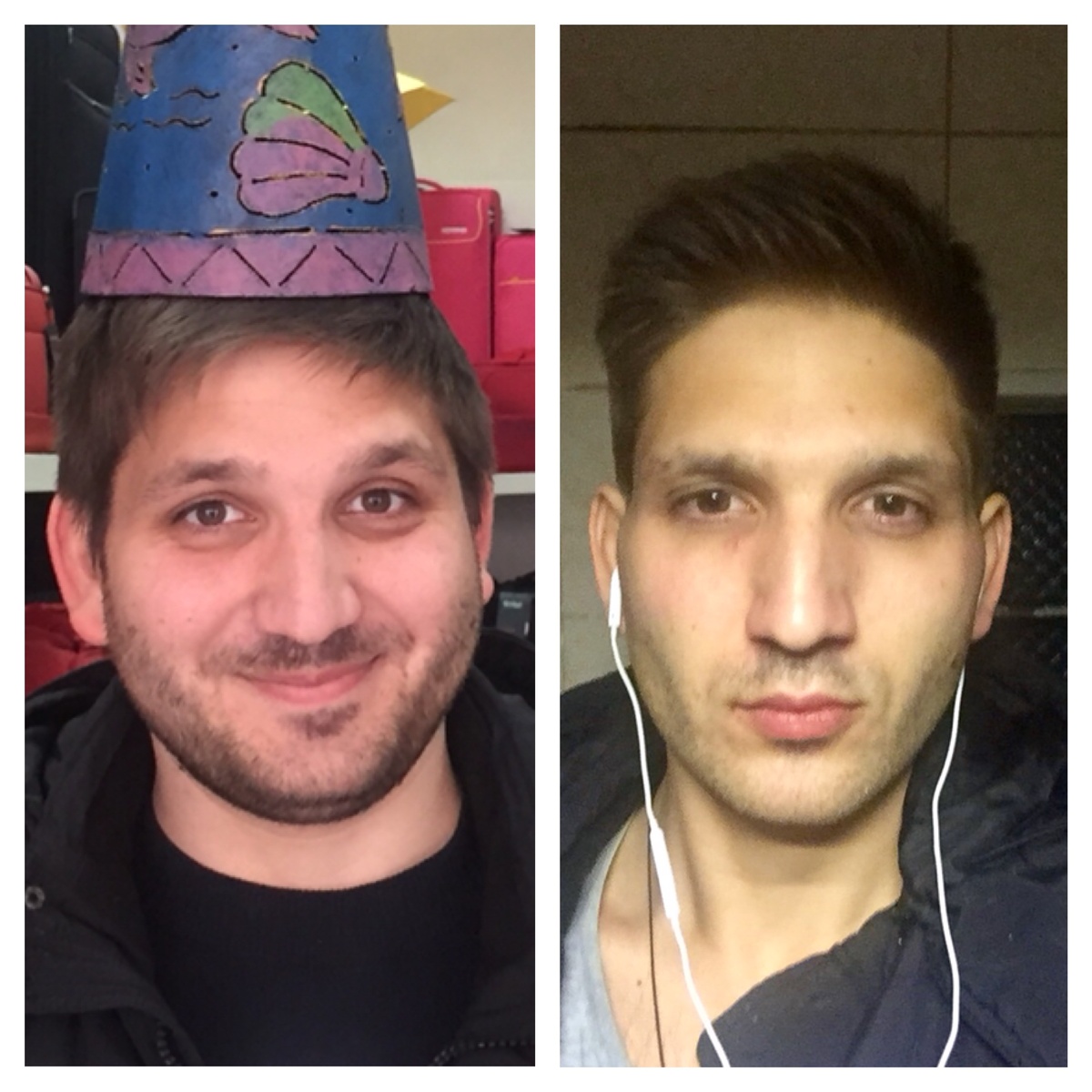 Фото до и после похудения.