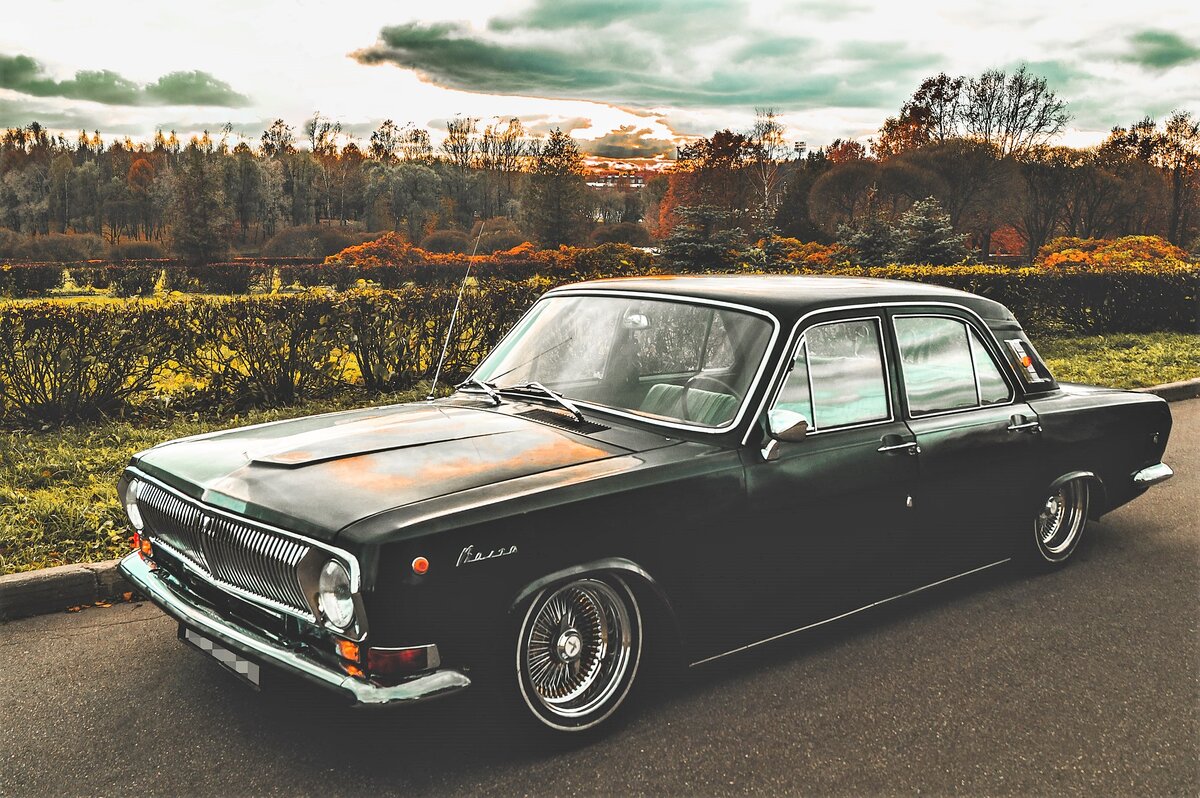 Источник: https://maji97.ru/blog/35/газ-24-lowrider