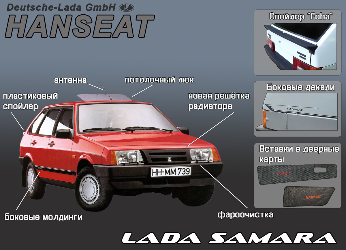 Lada Samara за рубежом: экспорт в Германию | Отечественные автомобили | Дзен