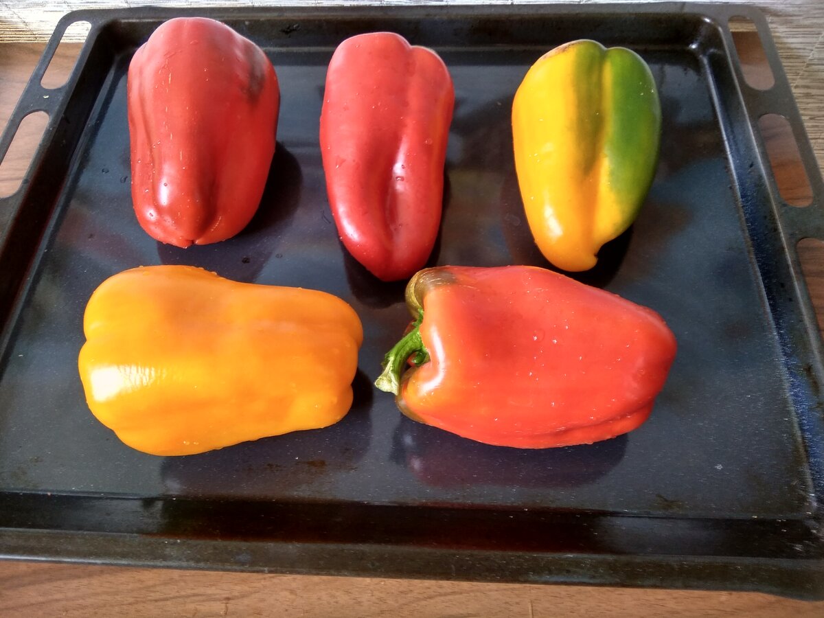 для запекания осталось только два перчика