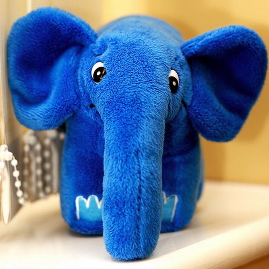 Слоник вк. Синий слон. Слоненок. Синяя игрушка. Мягкая игрушка синего цвета.