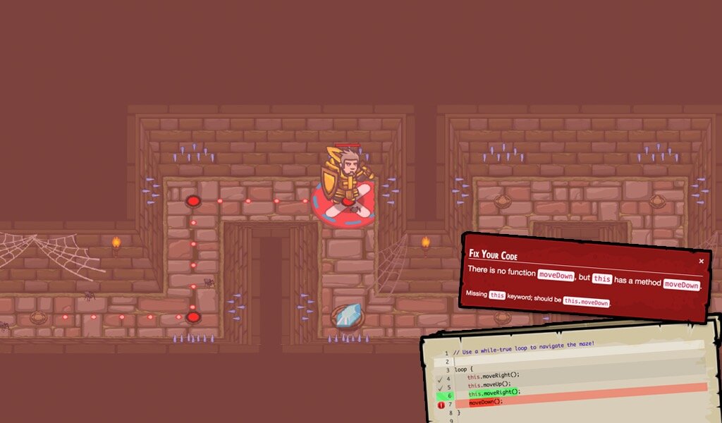 Разработка игры в Codecombat