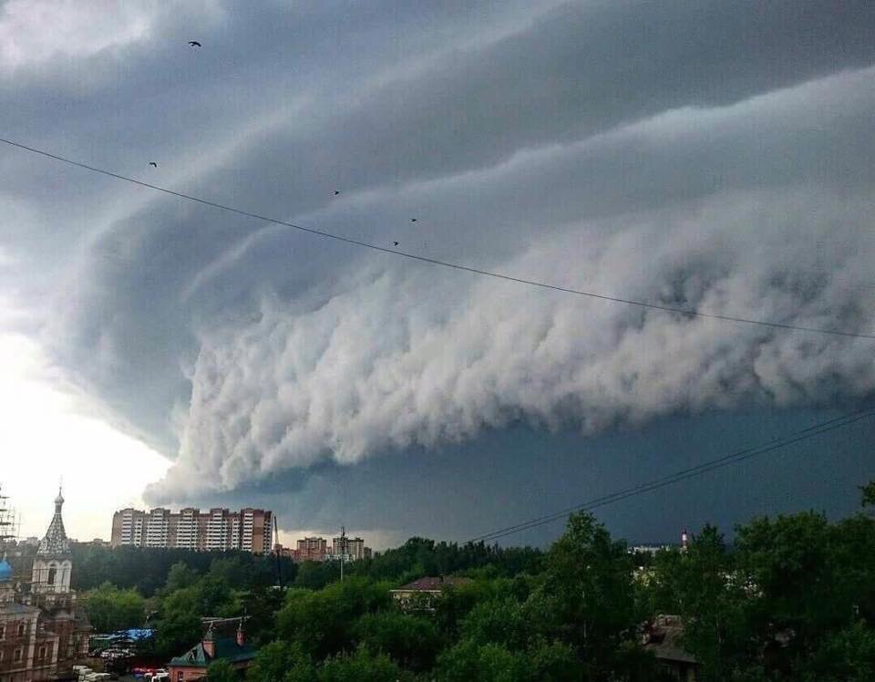Смерч в москве