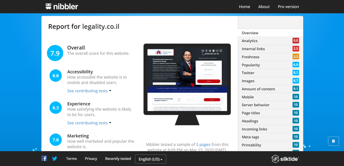  https://nibbler.silktide.com/en_US/reports/legality.co.il