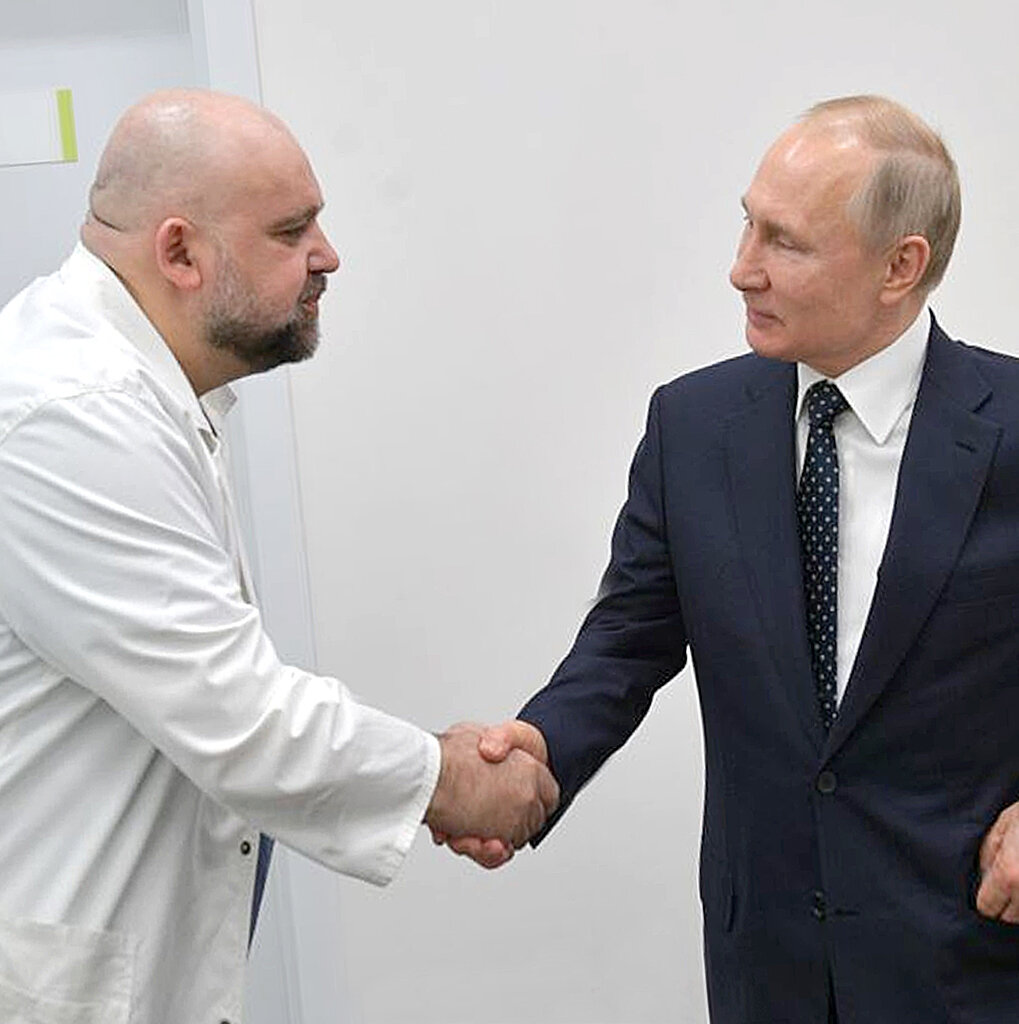 Путин и Денис Проценко