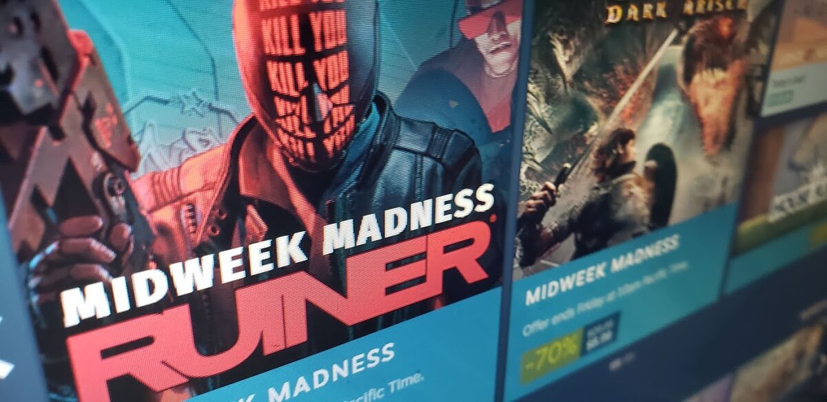 
Если вы получаете слишком много отрицательных обзоров, автоматизированная система Steam меняет цвет шрифта на странице магазина с приятного голубого («положительные отзывы») на неприятный коричневый («смешанные отзывы»). До написания этой статьи я предполагал, что порог превращения из «положительных» в «смешанные» должен быть где-то посередине, примерно на 50 процентах.