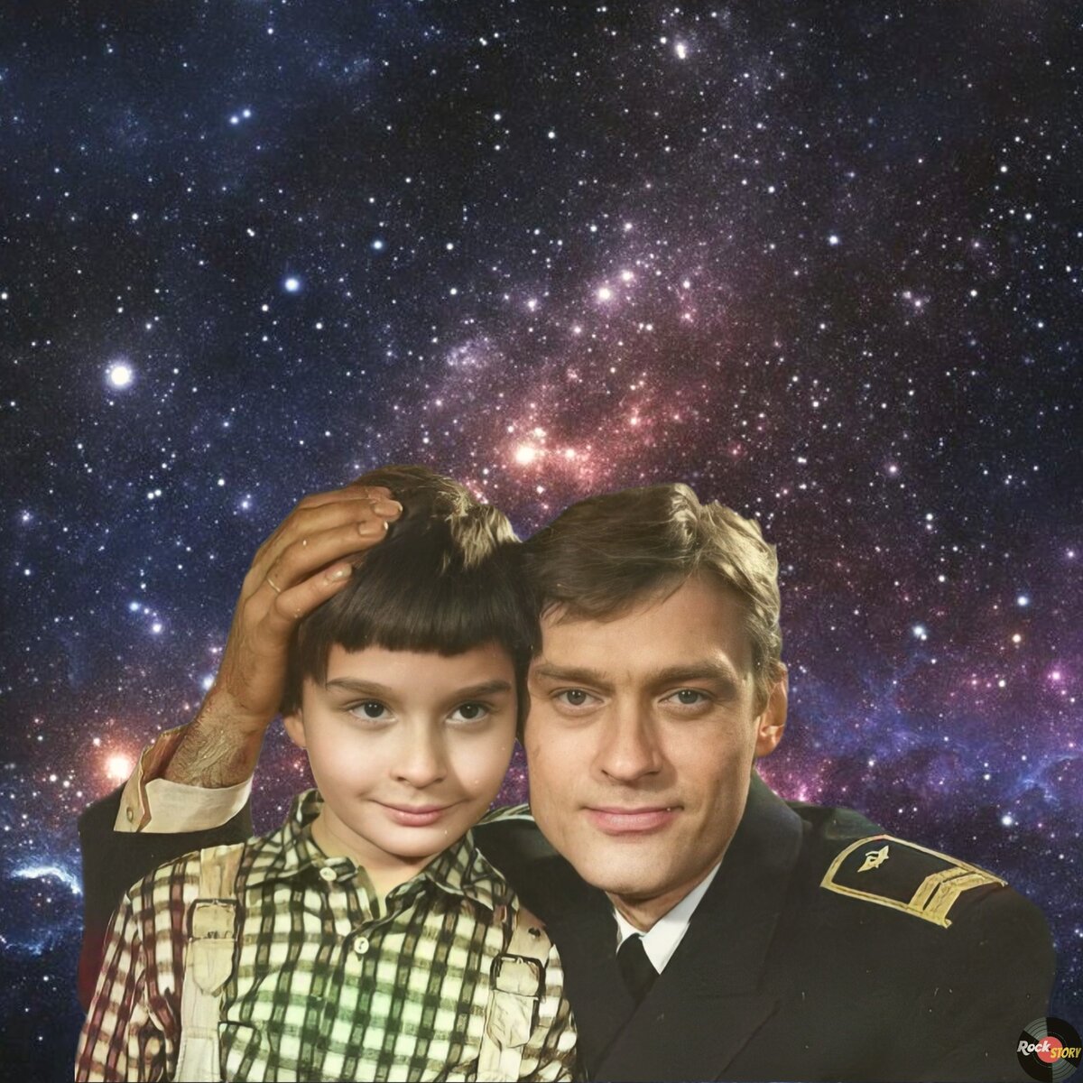 Борис Щербаков и его сын