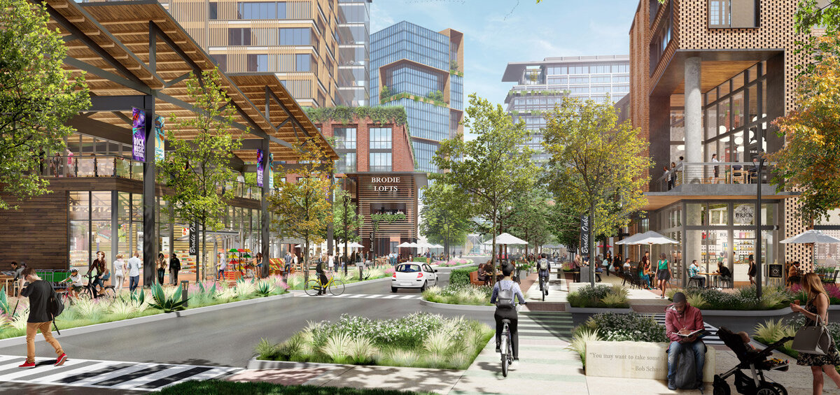 Проект улицы от дизайн студии «Lionheart»