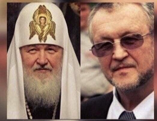 На первом фото патриарх Кирилл, а на втором вор в законе "Япончик". Не видите схожести???