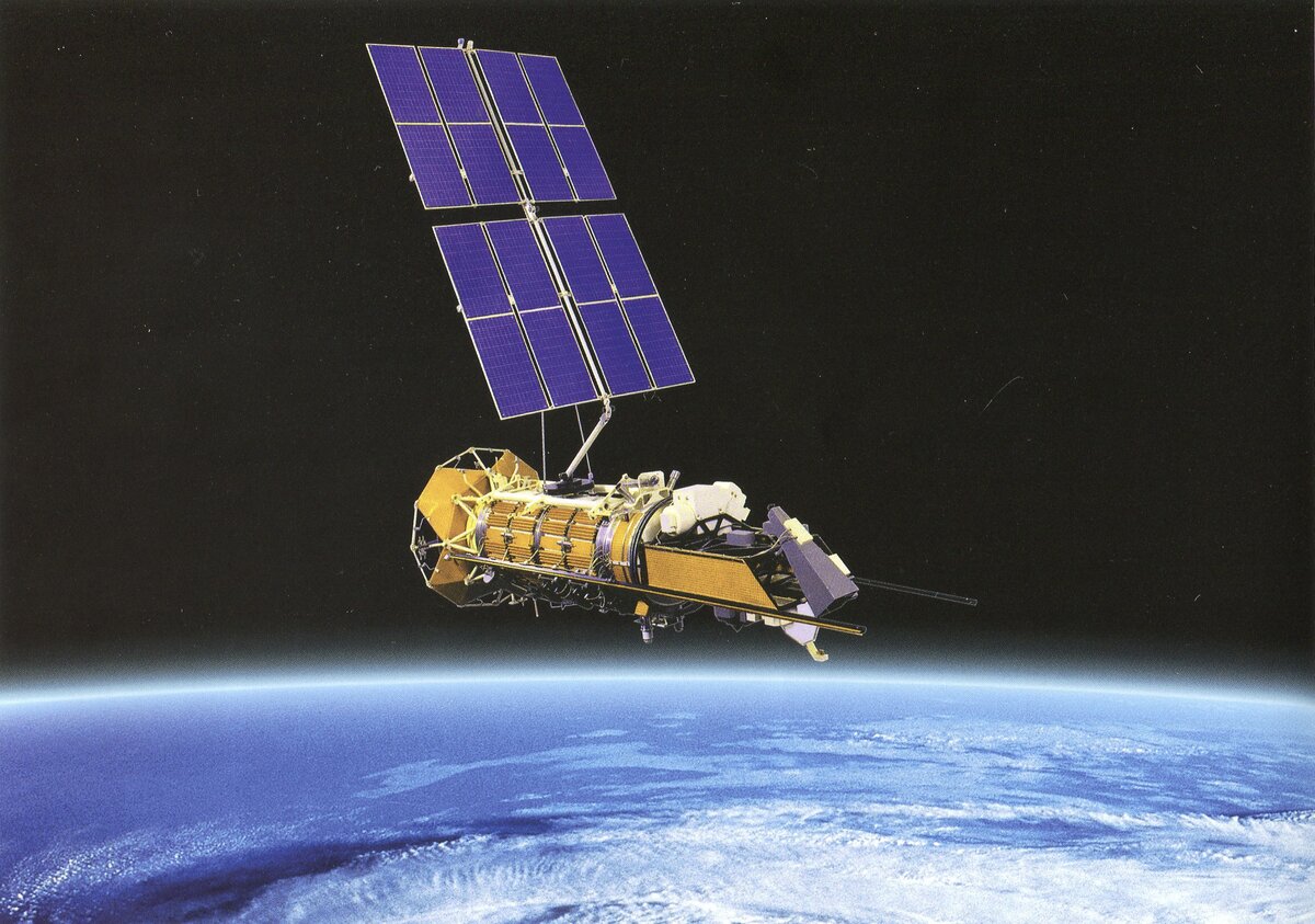 17 июля 1999 года ракета-носитель «Зенит» вывела КА «Океан-О» с космодрома Байконур на солнечно-синхронную орбиту. Фото: Конструкторское бюро «Южное» им. М. К. Янгеля.