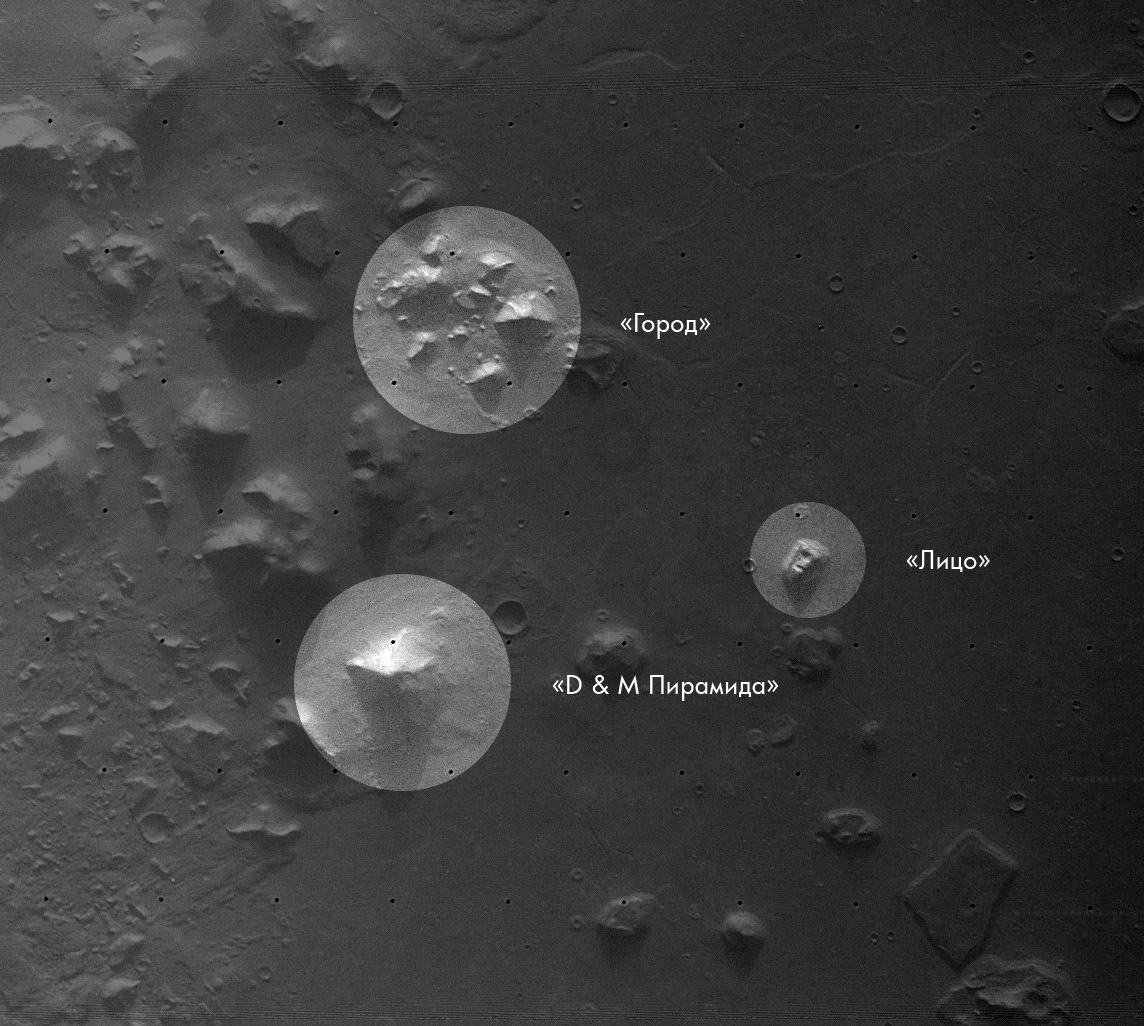 Картинка с Марсом просто для примера - чтобы показать. что там были найдены какие-то руины...