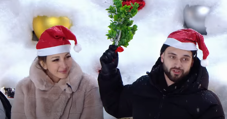Денис Колесник и Яна Захарова (фото из youtube.com)