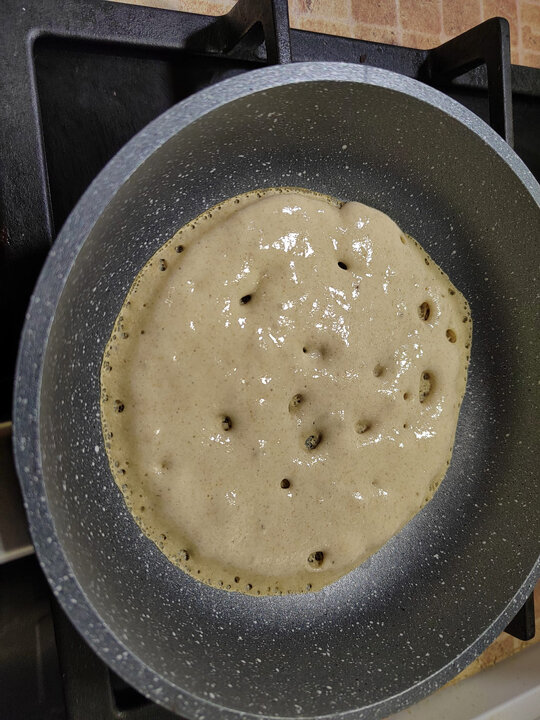 Блины из ржанойной муки