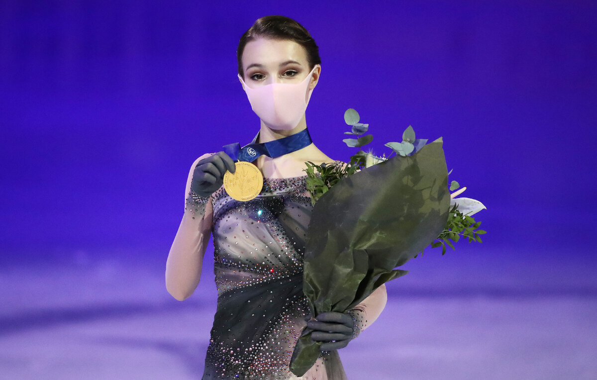 Чемпионка мира по фигурному катанию Анна Щербакова