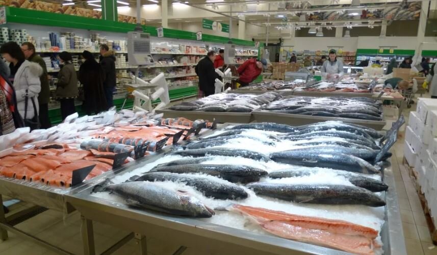 Рыба в российском магазине (иллюстрация из открытых источников)