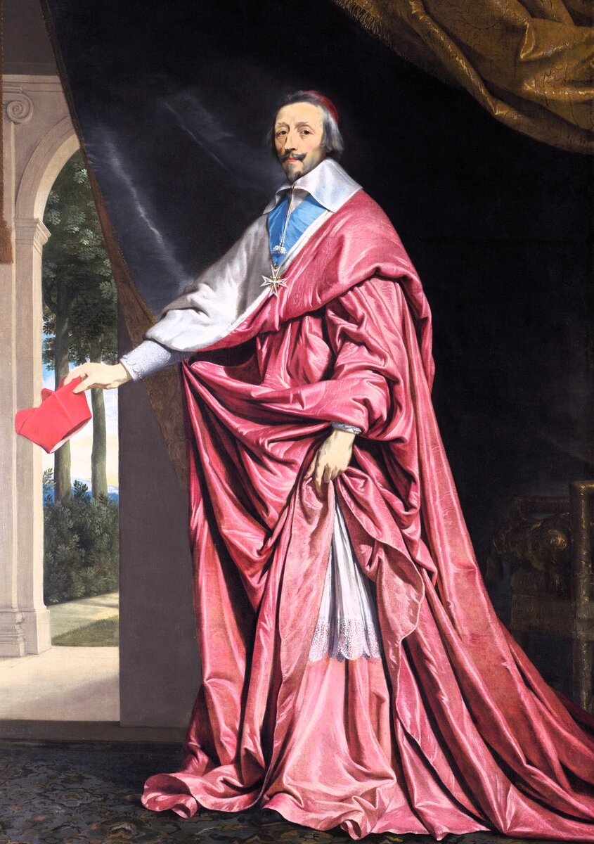 «Кардинал Ришелье», худ. Филипп де Шампань, 1633 год