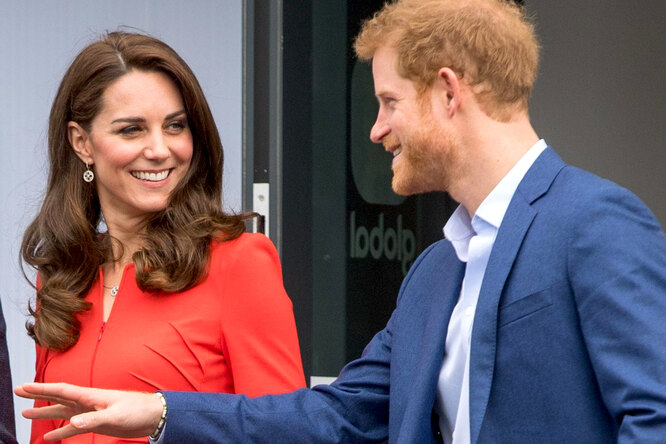 Кейт Миддлтон и принц Гарри