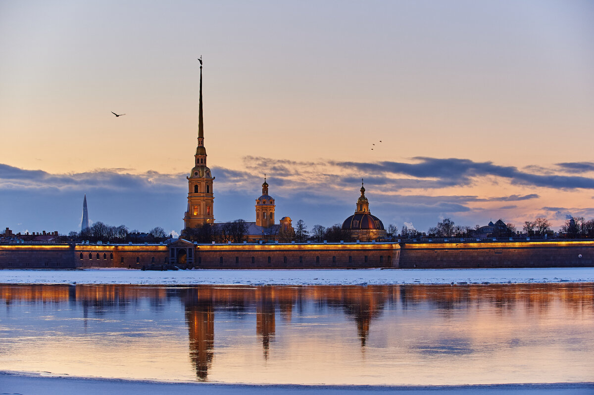 Вид на Санкт-Петербург с Троицкого моста