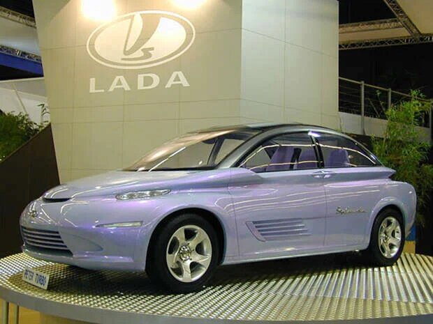 Макет автомобиля LADA Peter Turbo (фото с сайта miravto21.ru)