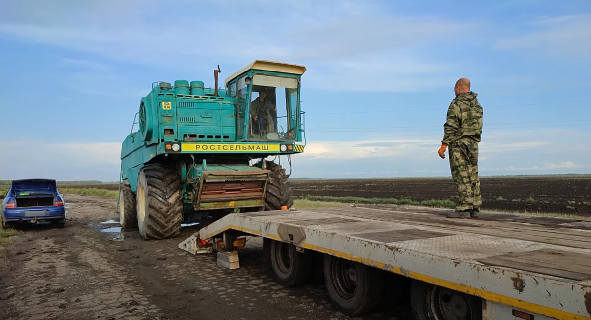 Стоимость транспортировки комбайна на специализированном транспорте