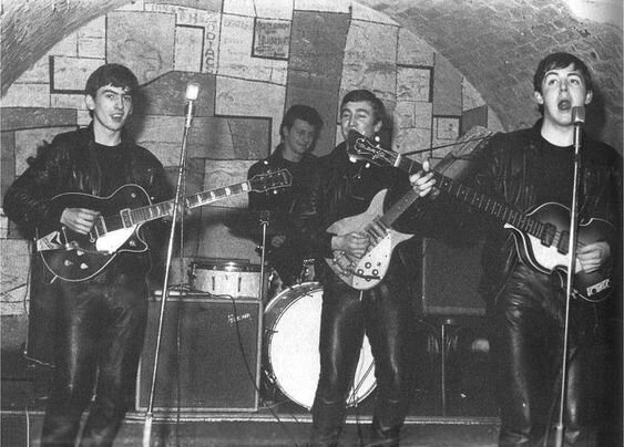 The Beatles в клубе Cavern, 1961 г. 