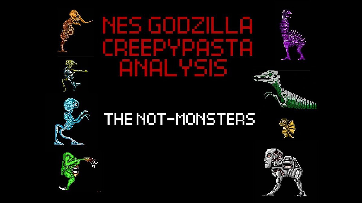 О чём была NES Godzilla Creepypasta? | Рогозуб | Дзен