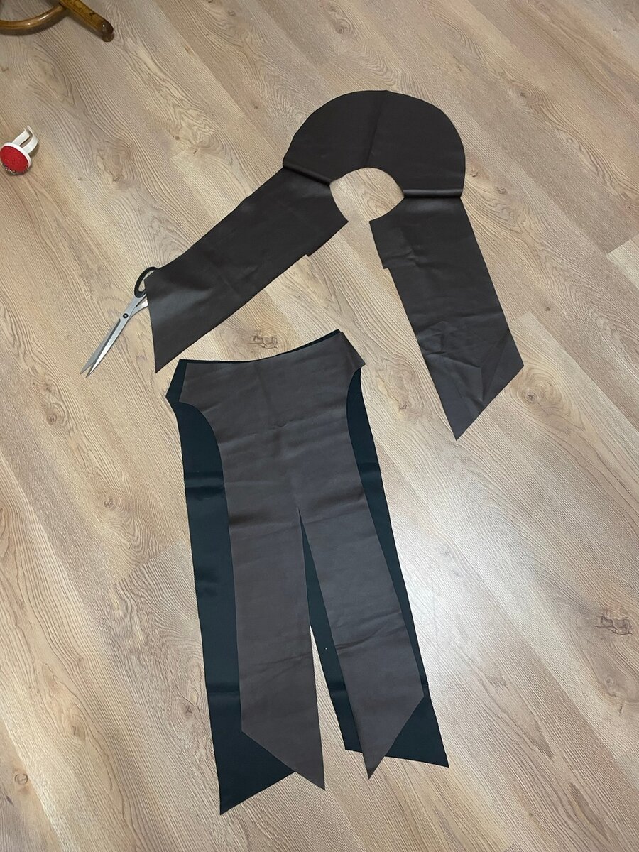 Основные части пошива