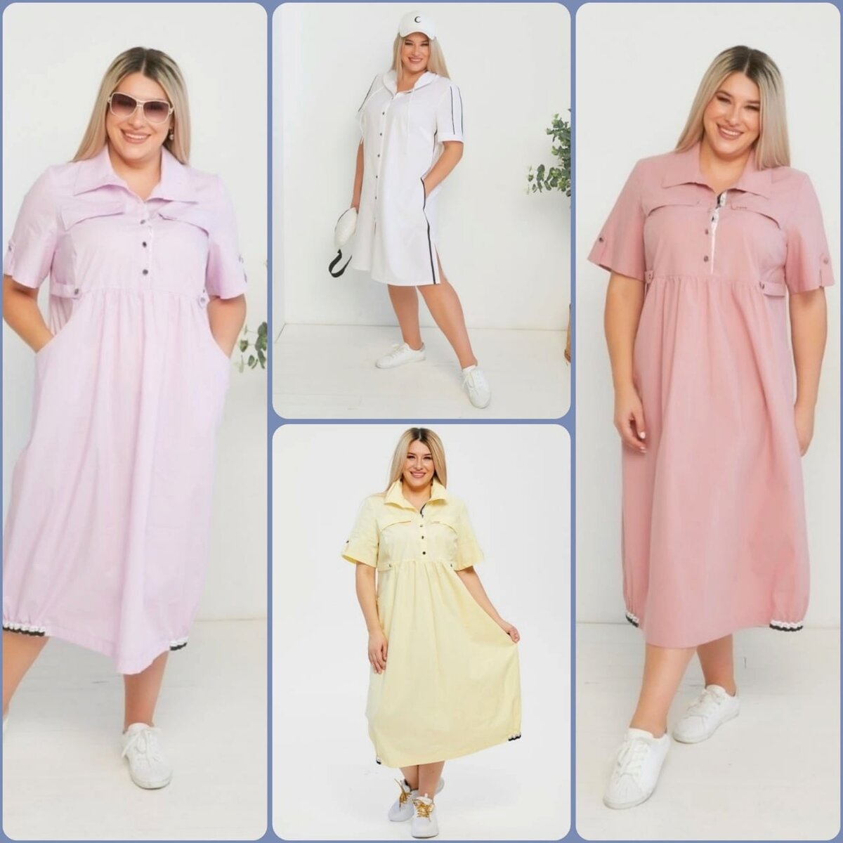 Одежда Plus Size для пышек! Нашла на Wildberries классные летние платья  больших размеров! Советы по стилю + подборка со ссылками, артикулами |  Наташа Копина | Дзен