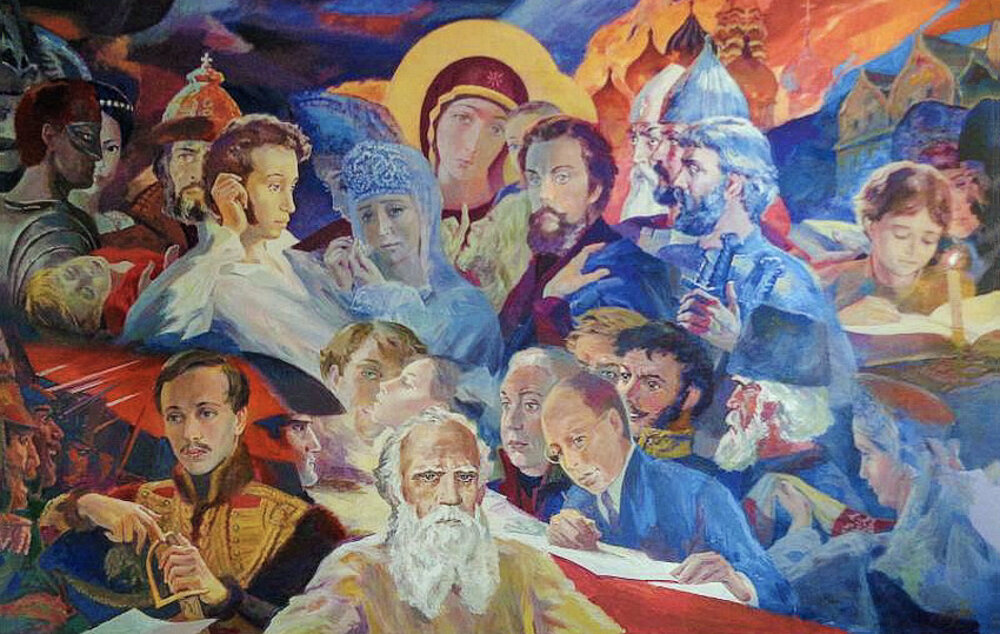 Художник Георгий Шишкин "Связь времен"