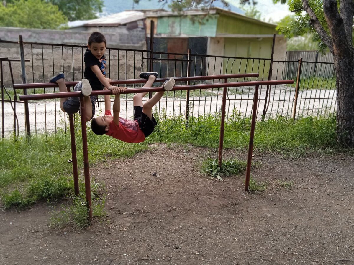 В парке