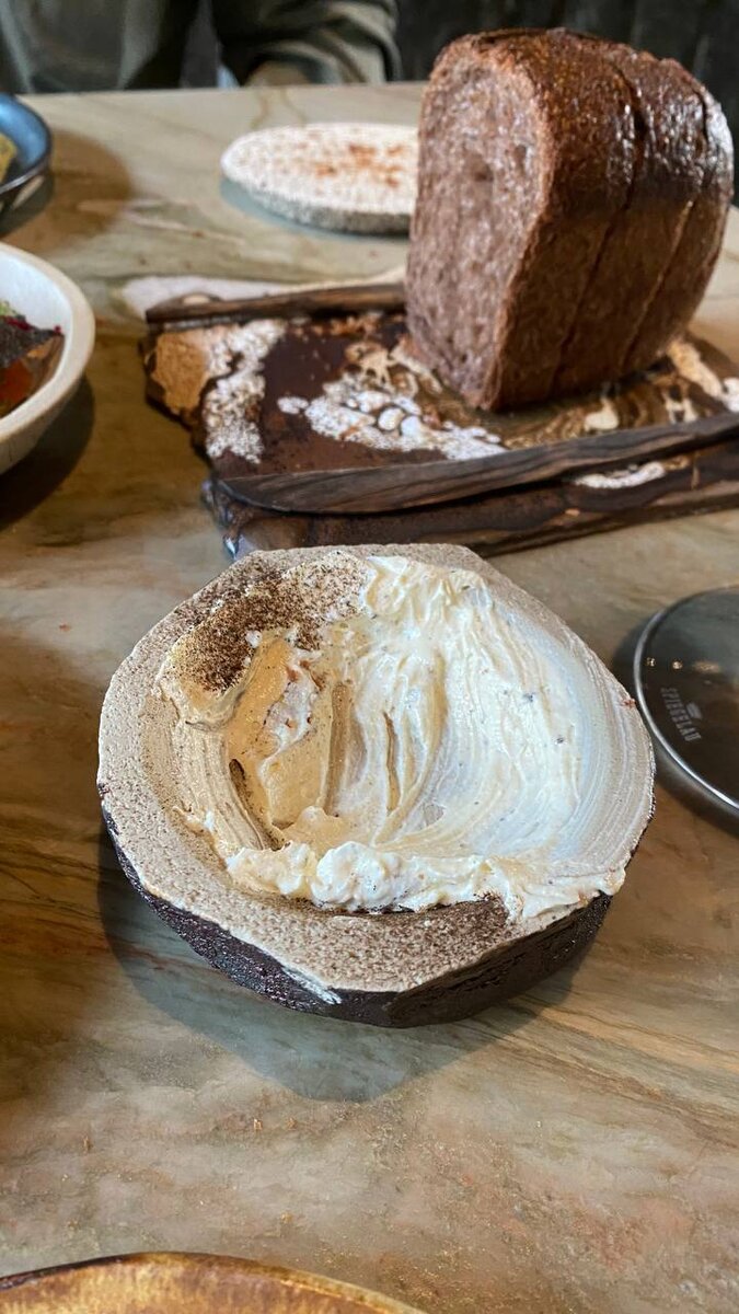 Хлеб с маслом