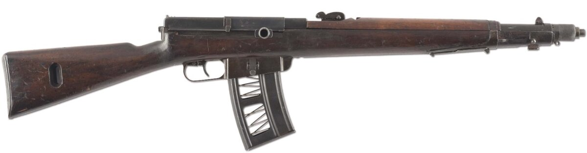Автоматическая винтовка Бреда обр. 1935 года. Вид справа.