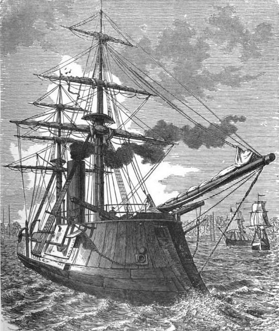 Броненосный таран "Принц Адальберт" (1865) – первый прусский (германский) броненосец.