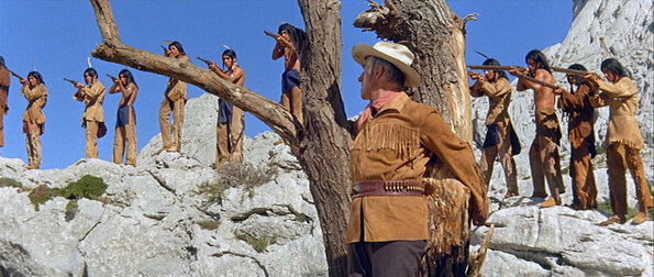 Кадр из фильма "Верная рука – друг индейцев" (1965)