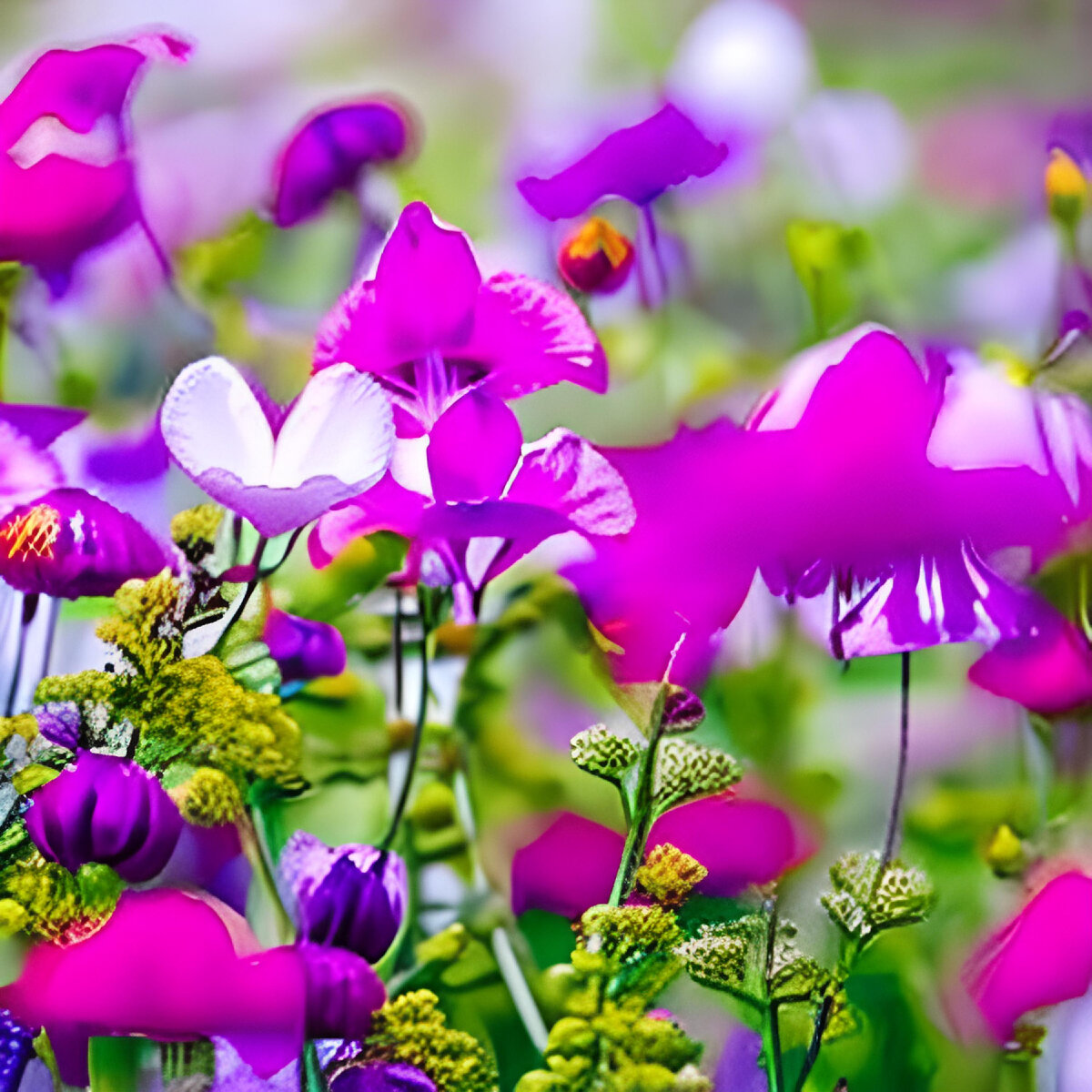 Иллюстрация дизайнера Ирины Одарчук Паули Прекрасные цветочки