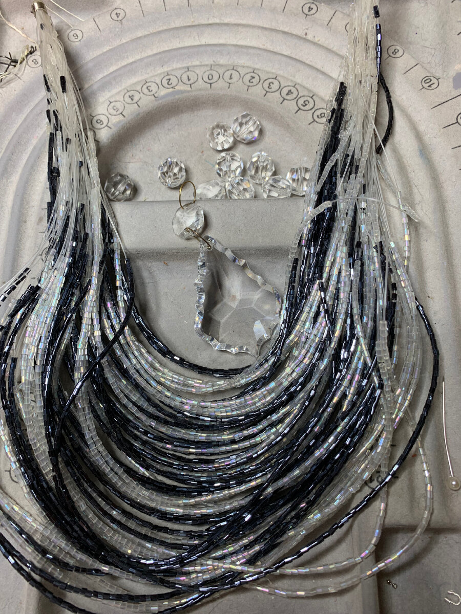 Бисерные бусы. 