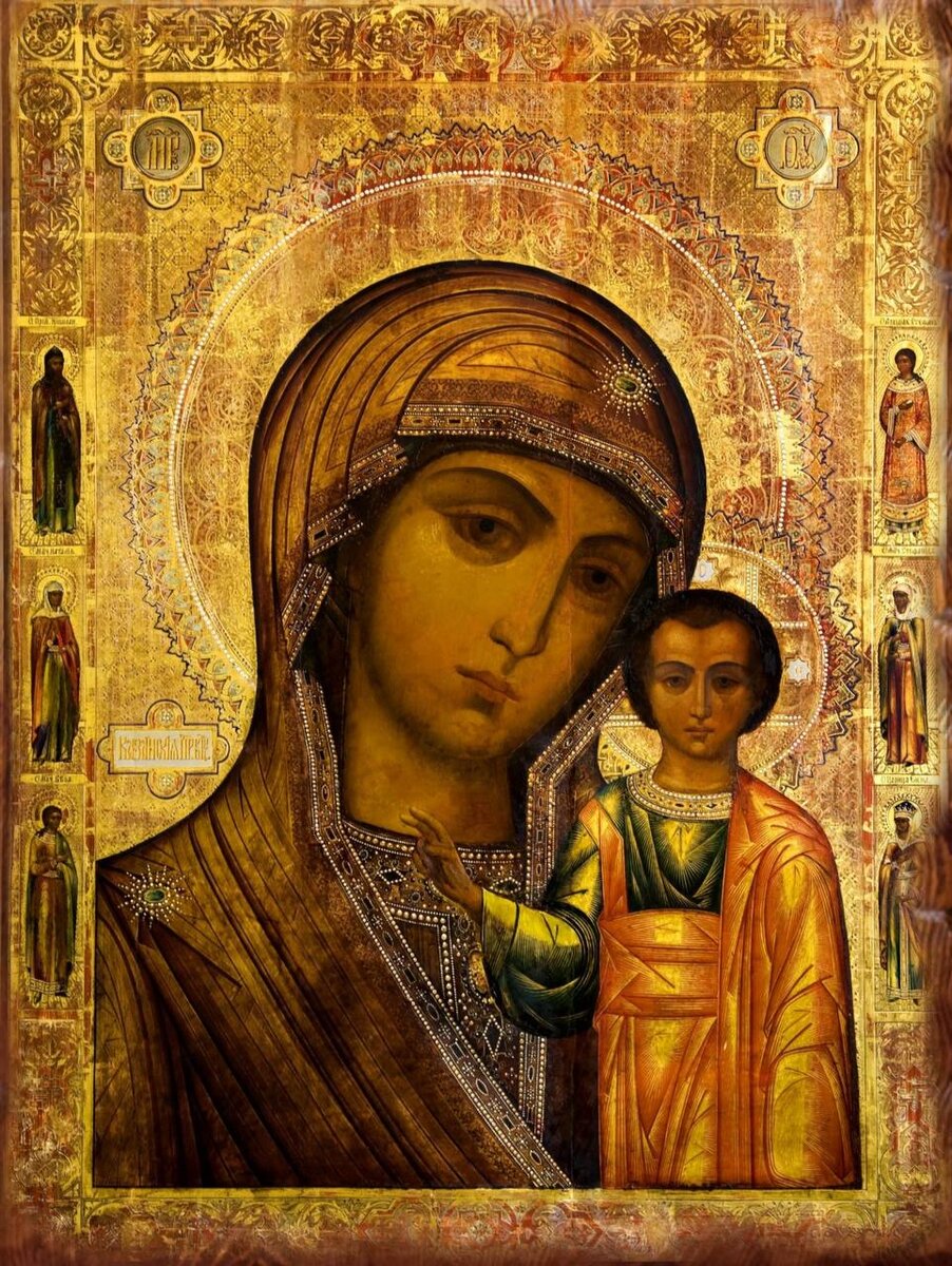 Образ той иконы списан с сотнях копий. Исходная икона - не сохранилась до наших дней. Фото из свободного доступа