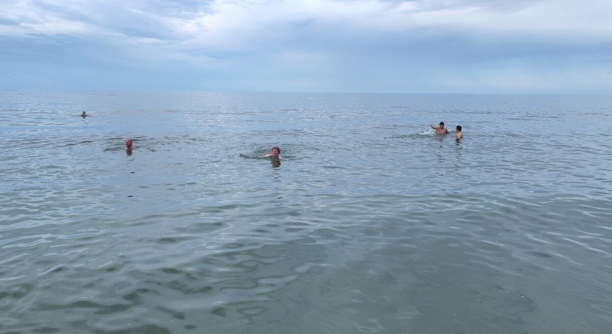 Море в Каспийске