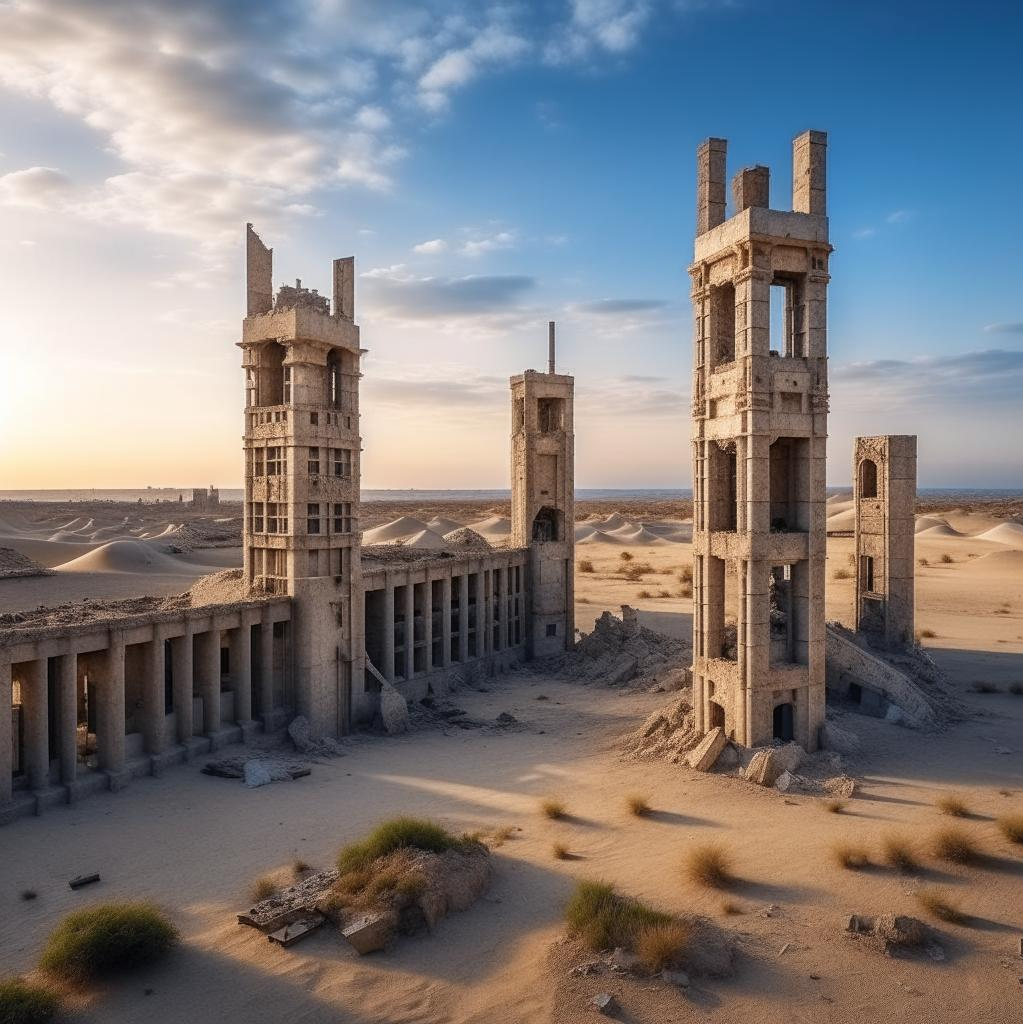 Заброшенные древние постройки на Легориан.