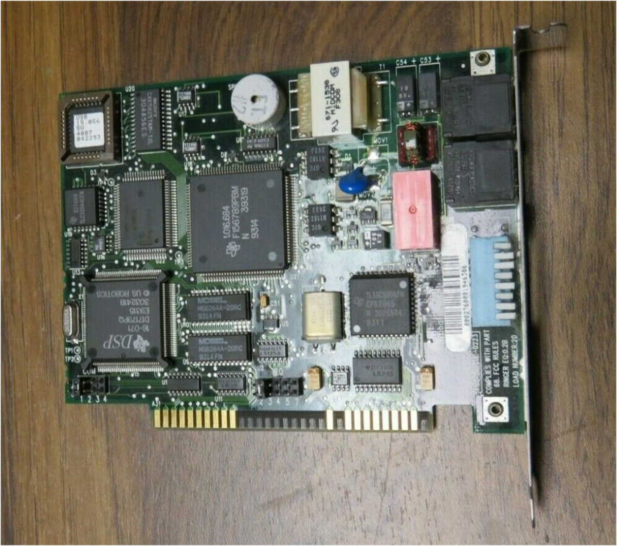 Внутренний факс-модем US Robotics Sportster 14400.