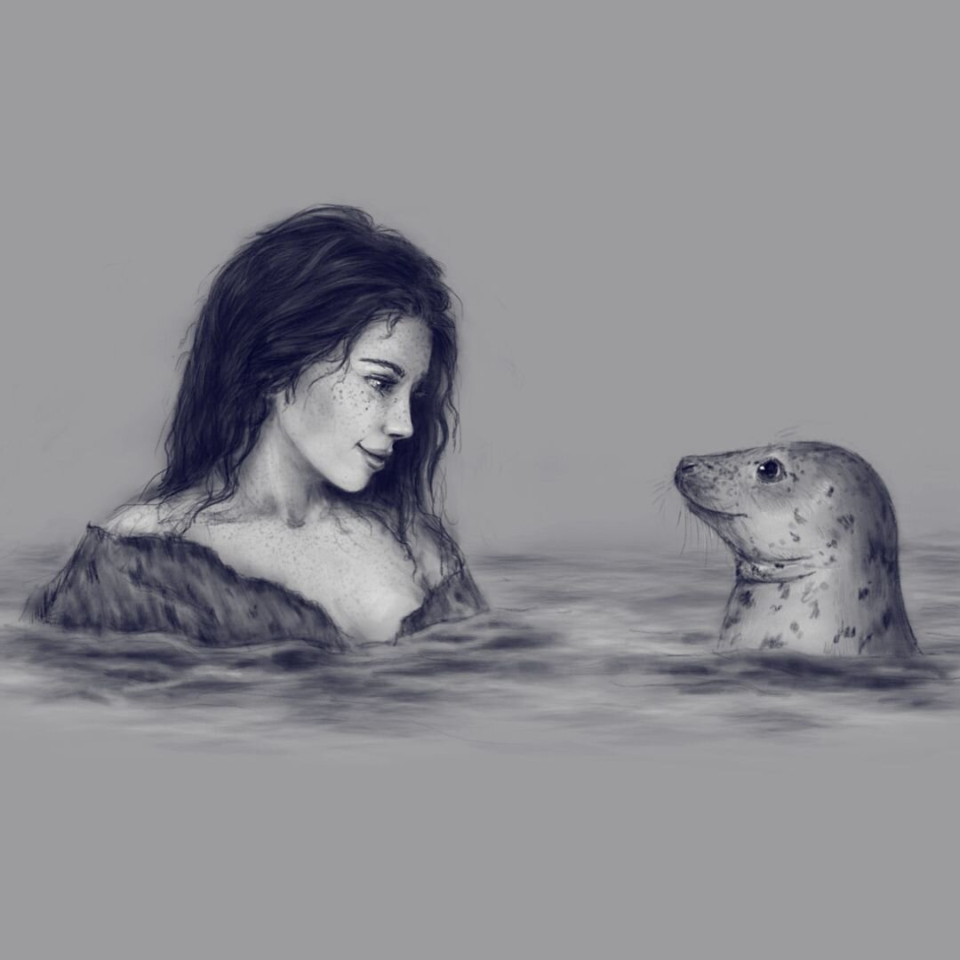 Шелки. Selkie мифология. Ирландская мифология шелки. Selkie Ирландия. Девушка тюлень