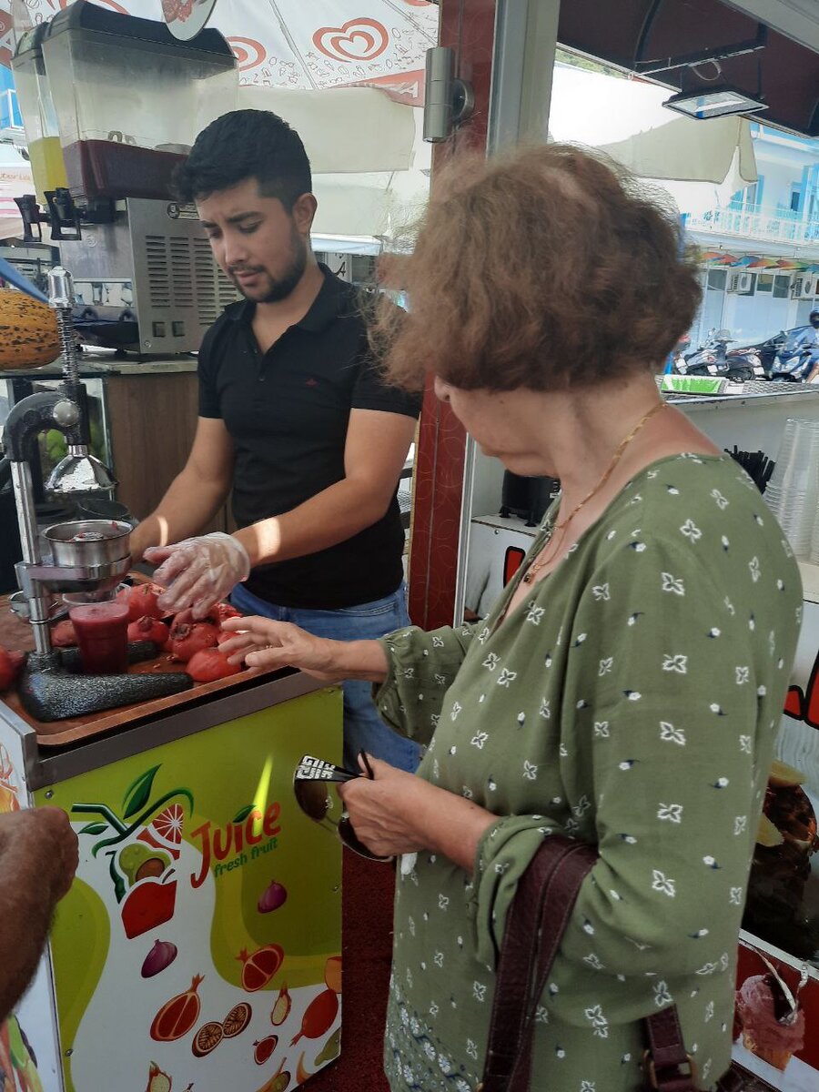 Моя родственница в Турции. Личные фото